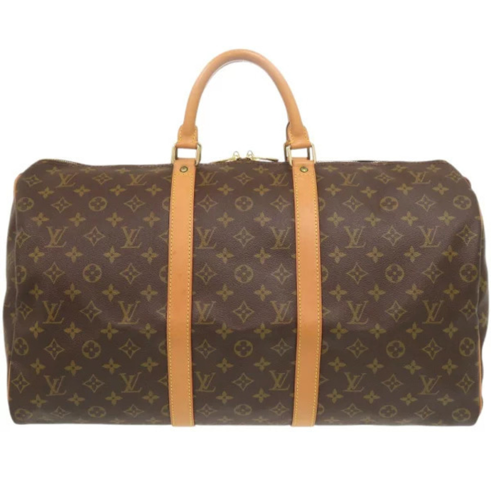 Louis Vuitton Keepall Monogram Boston Bag LV